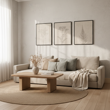 Botanical Calm Trio (2 ภาพ)