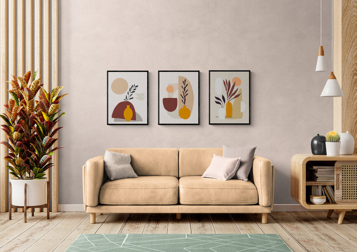 Warm Botanical Forms (3 ภาพ)