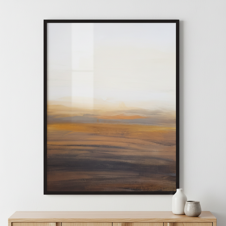 Abstract Art Painting ภาพติดผังสไตล์สแกนดิเนเวีย สำหรับตกแต่งบ้านและคอนโด พร้อมกรอบคุณภาพ