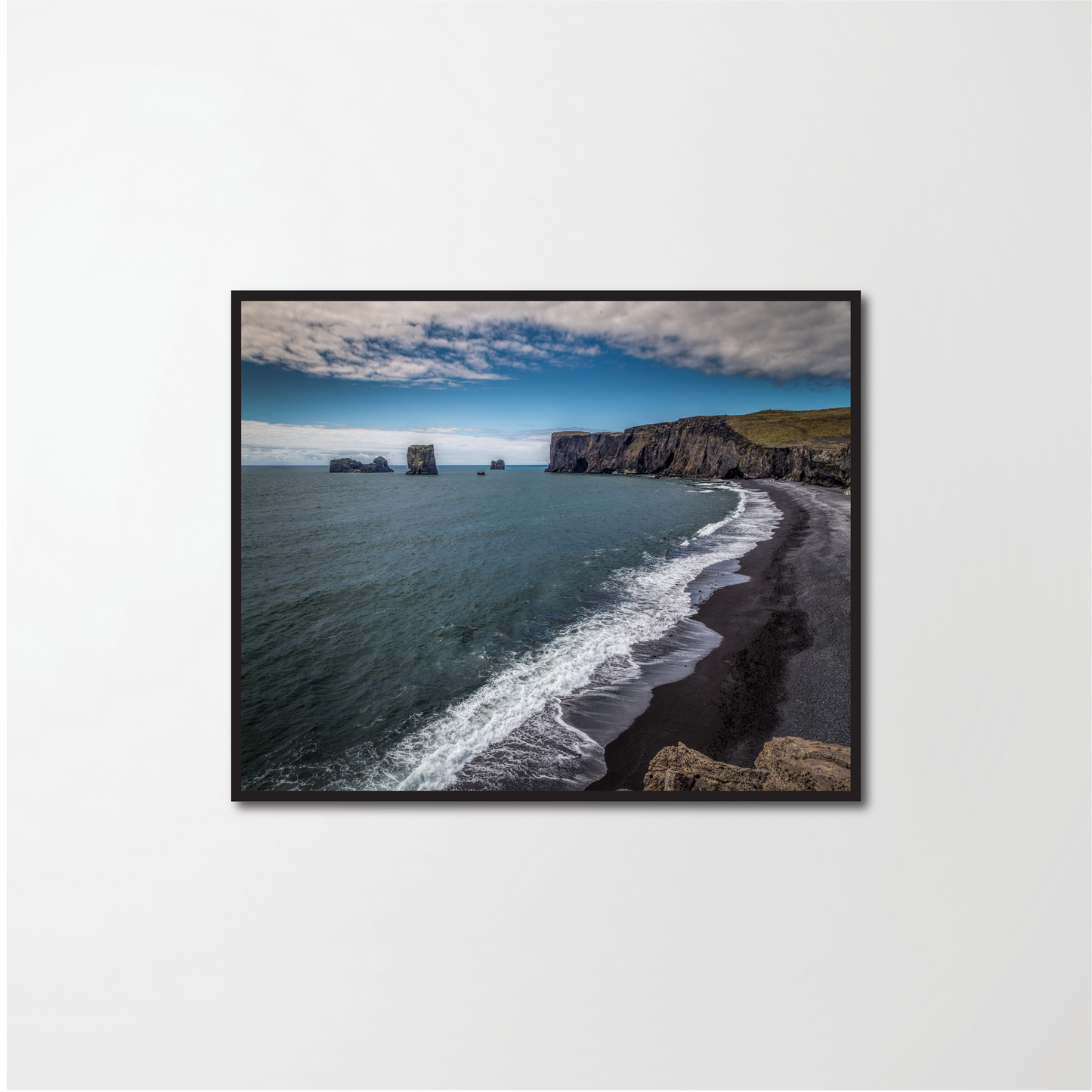 Icelandic Black Beach