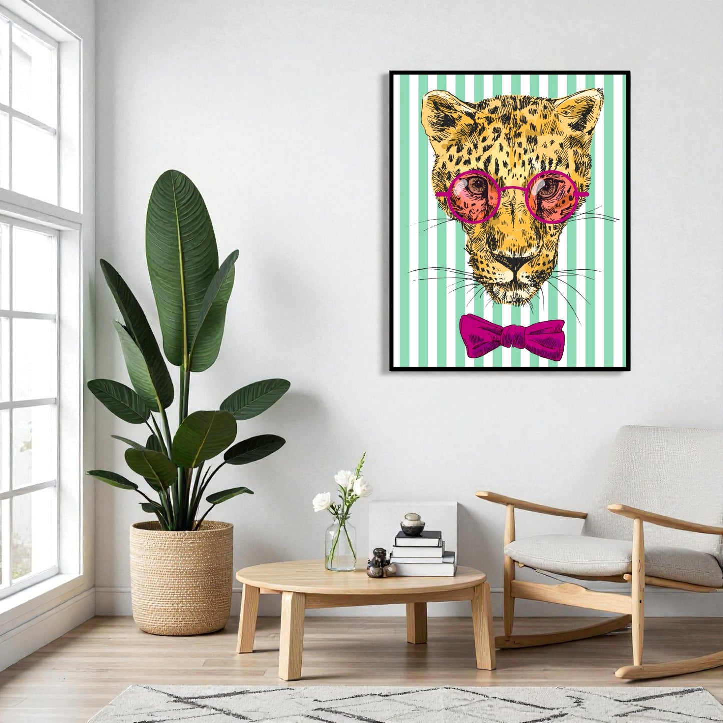 giraffe standing field sky