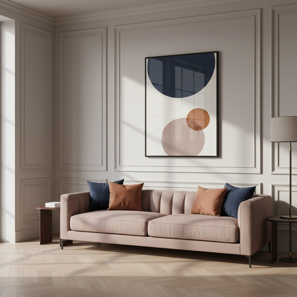 Abstract geometric art I