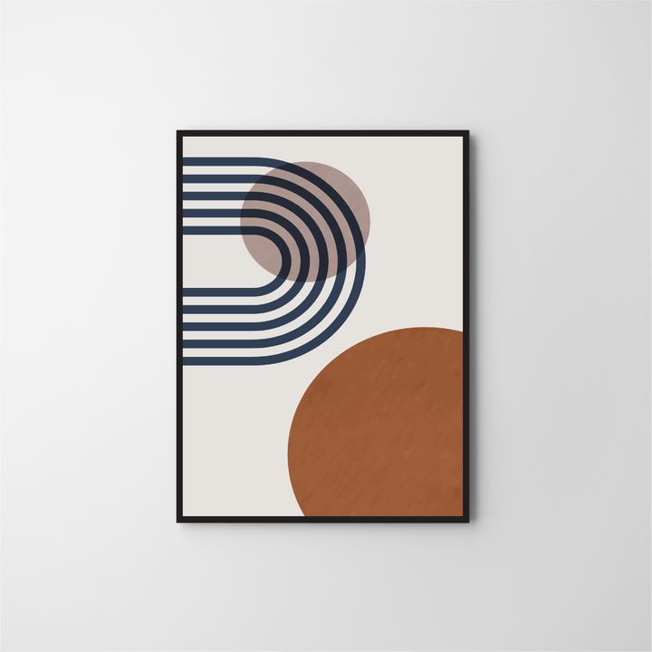 Abstract geometric art