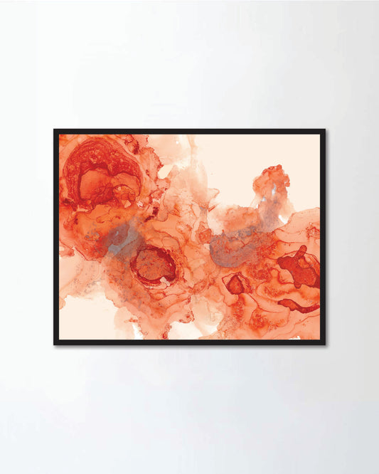 Abstract look like orange flower