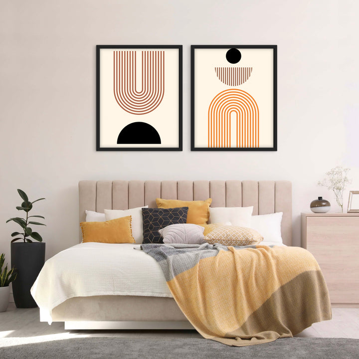 Warm Geometric People (2 ภาพ)