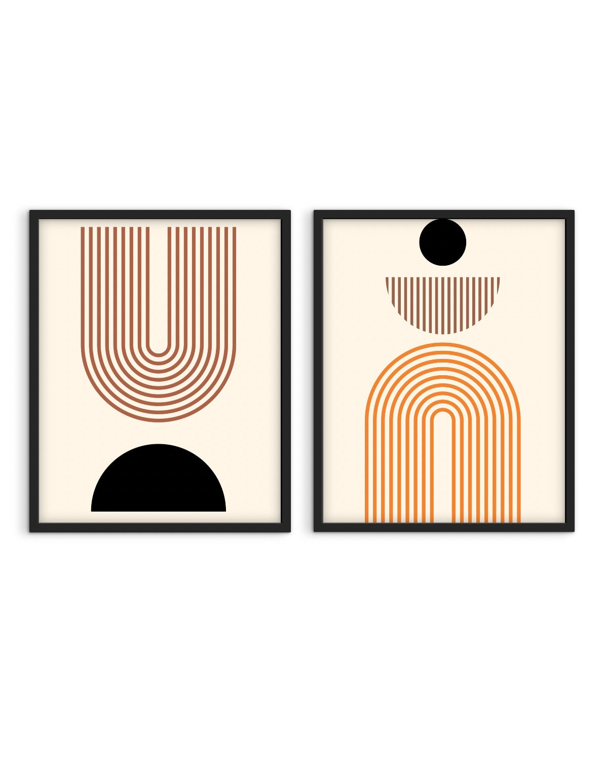 Warm Geometric People (2 ภาพ)