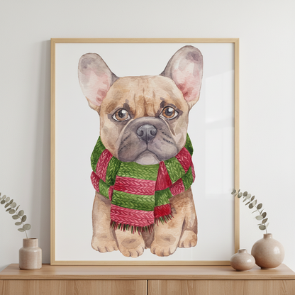 Christmas dog