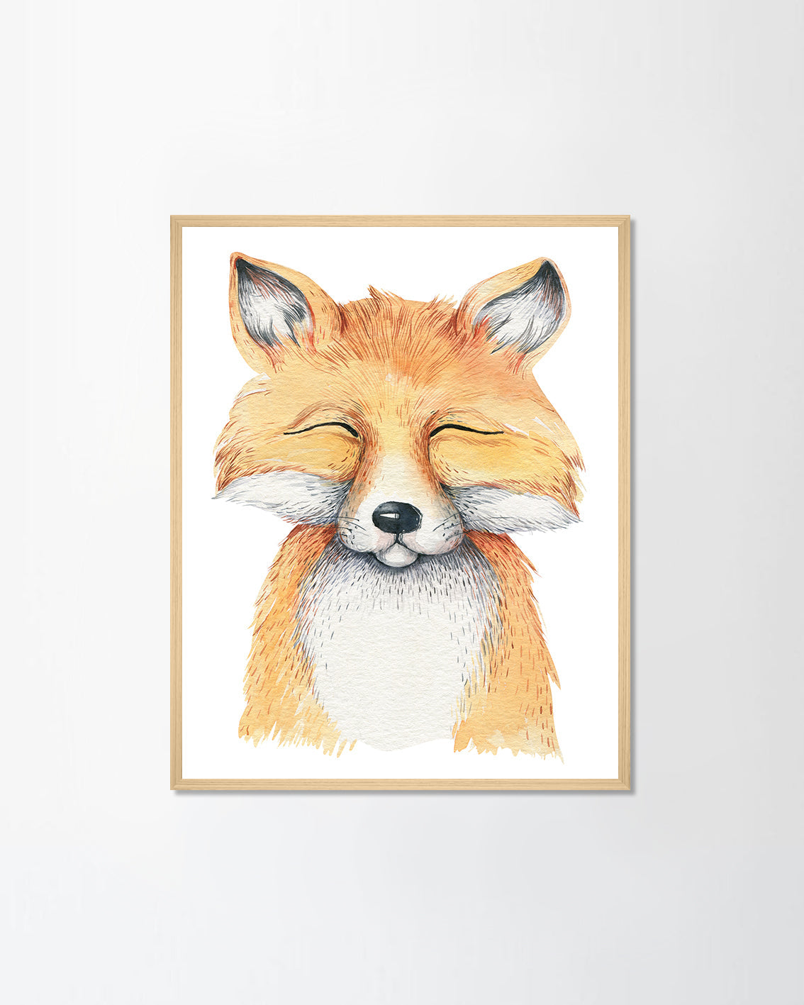 Cute baby fox