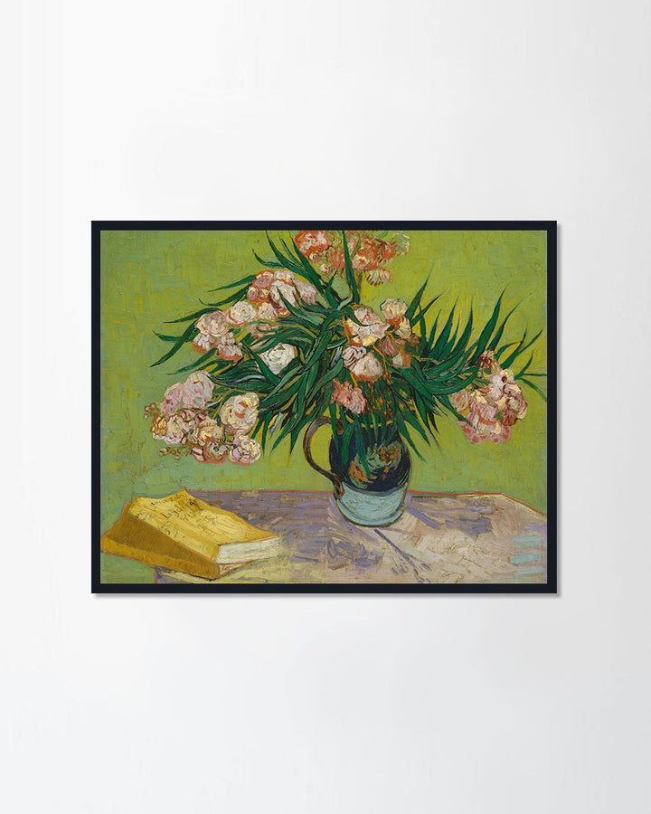 Oleanders, by Vincent Van Gogh, 1888