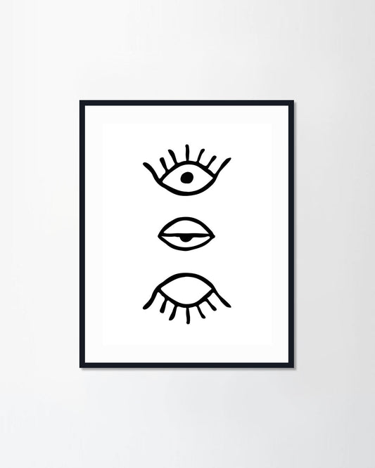 Sleepy eyes