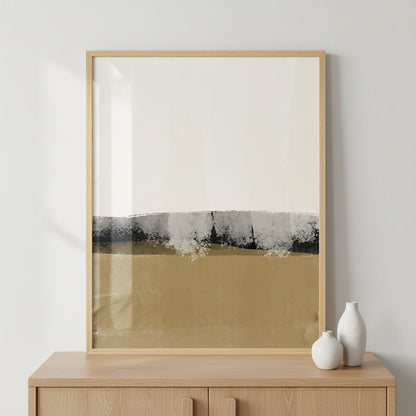 Minimalist nordic poster ภาพติดผังสไตล์วิวธรรมชาติ สำหรับตกแต่งบ้านและคอนโด พร้อมกรอบคุณภาพ
