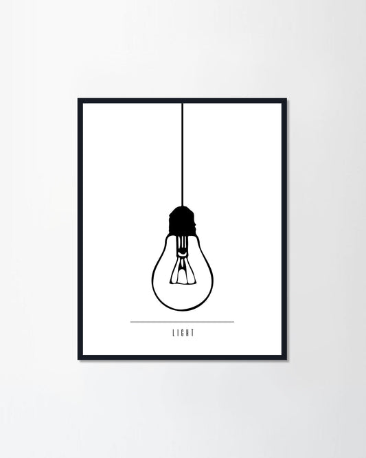 Lamp bubble outline