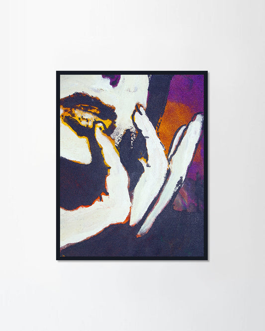 Portrait of womans face