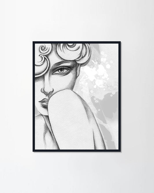 Woman face