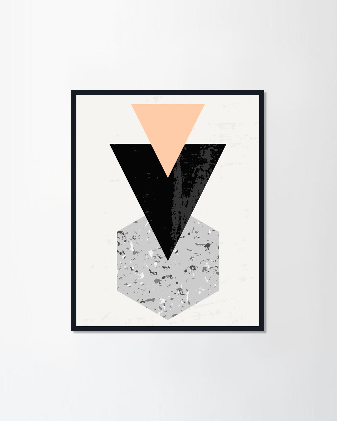 Minimalist geometric shapes