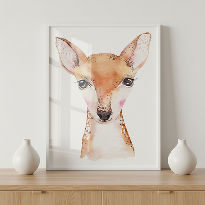 Cute baby deer