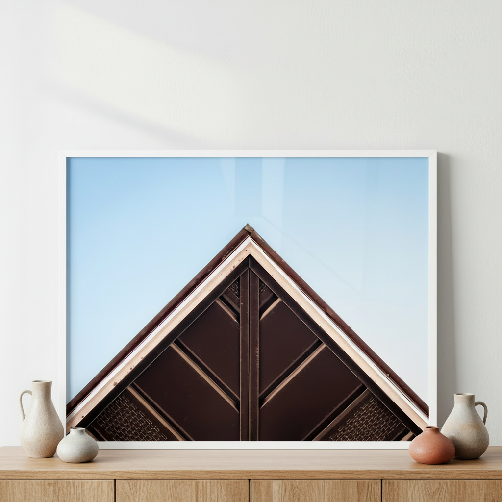 Triangle angled corner