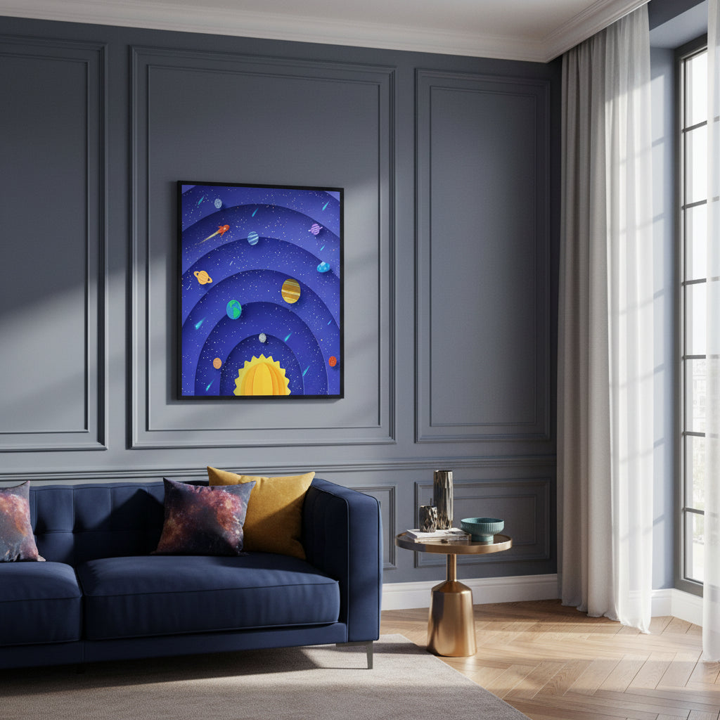 Round layers galaxy space