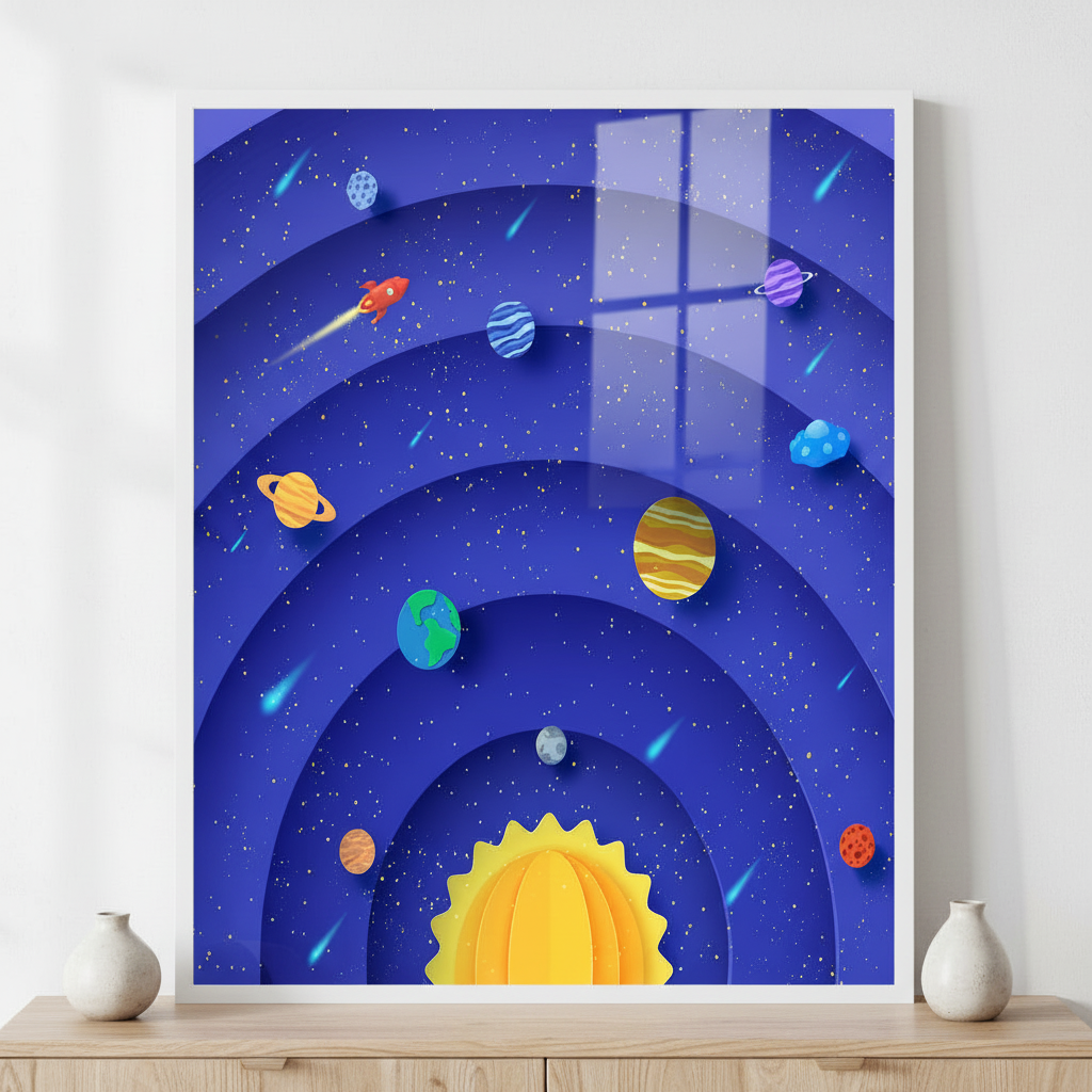 Round layers galaxy space
