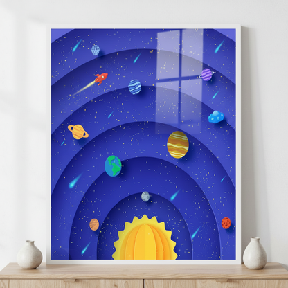 Round layers galaxy space