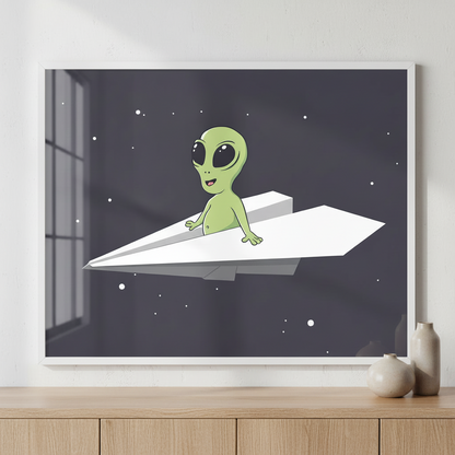 Airplane through universe II