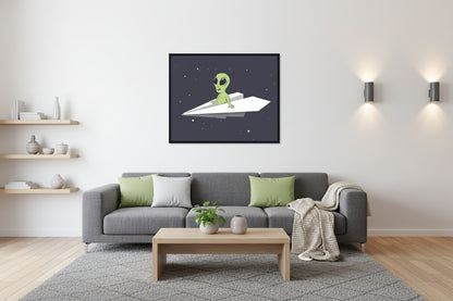 Airplane through universe II