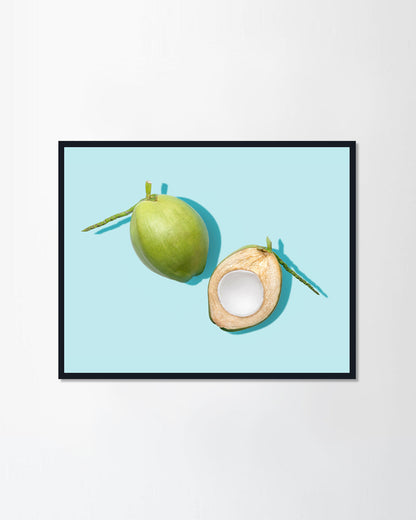 Fresh young coconuts