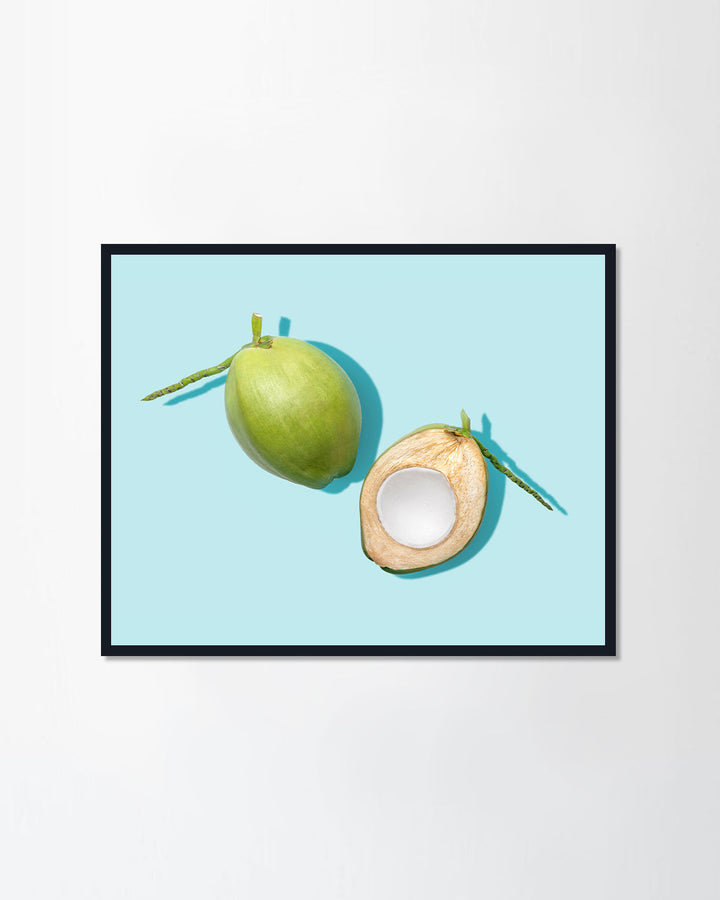 Fresh young coconuts