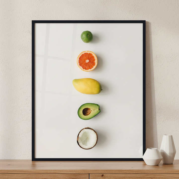 Summer tropical fruits