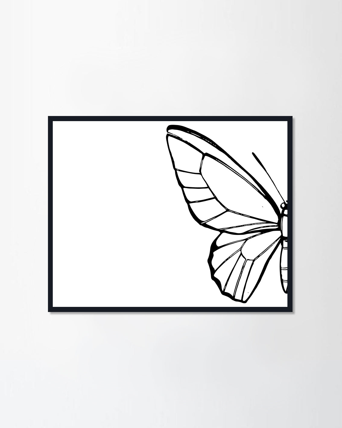 Butterflies silhouettes