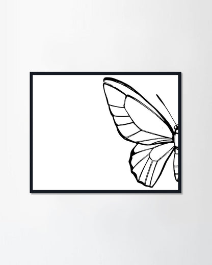 Butterflies silhouettes