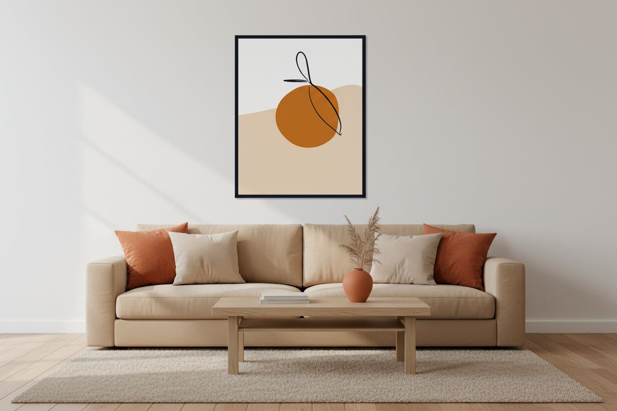 Abstract Orange