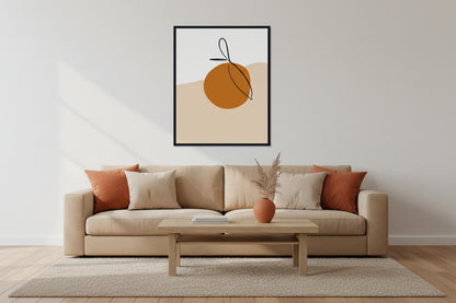 Abstract Orange