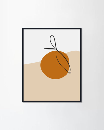 Abstract Orange