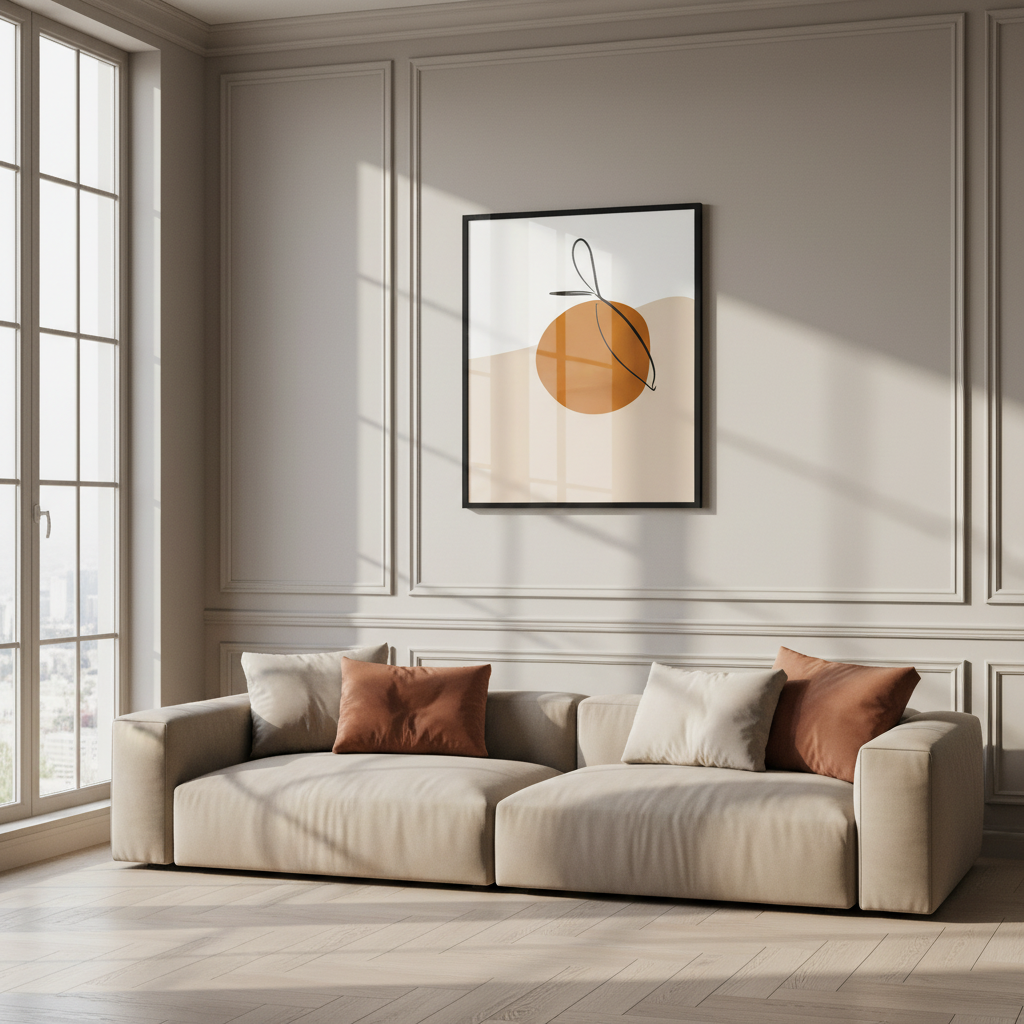 Abstract Orange