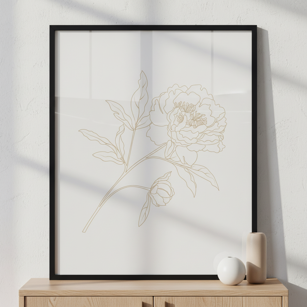 Peony flower