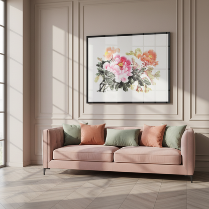 Peony flower
