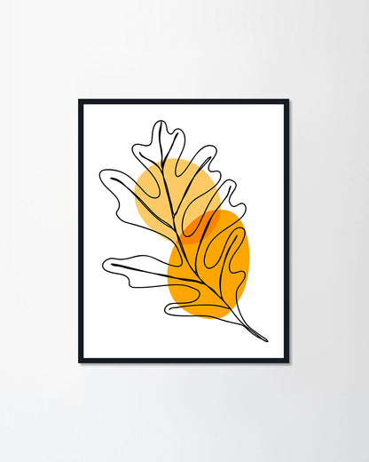 Monstera leaf II