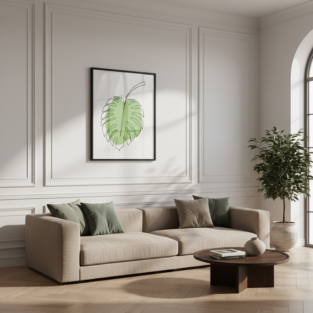 Monstera leaf I