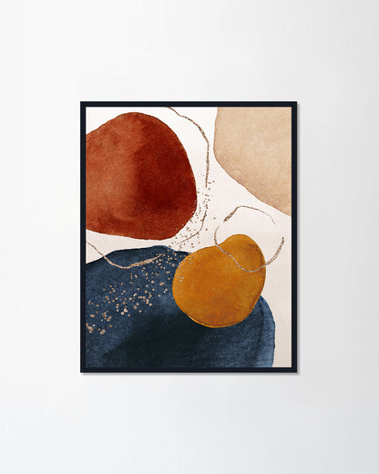 Abstract modern print set