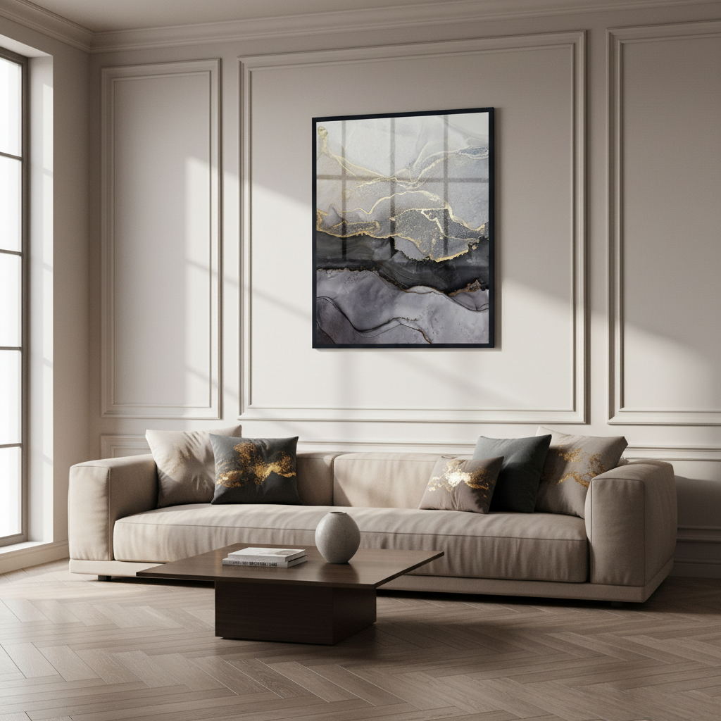 Luxury abstract fluid