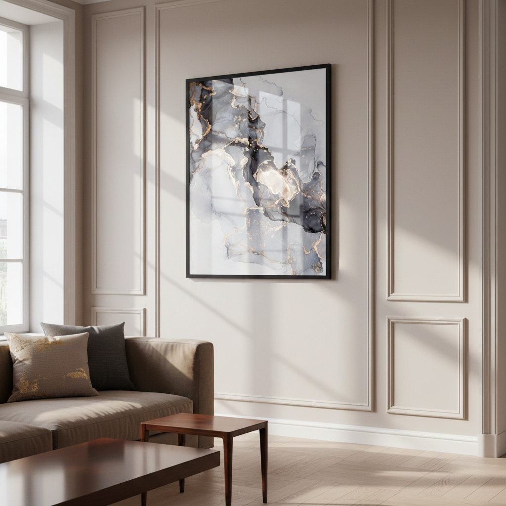 Imitation of marble stone