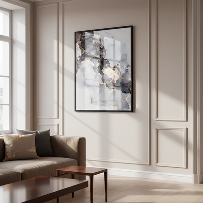 Imitation of marble stone