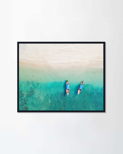 Beach top view