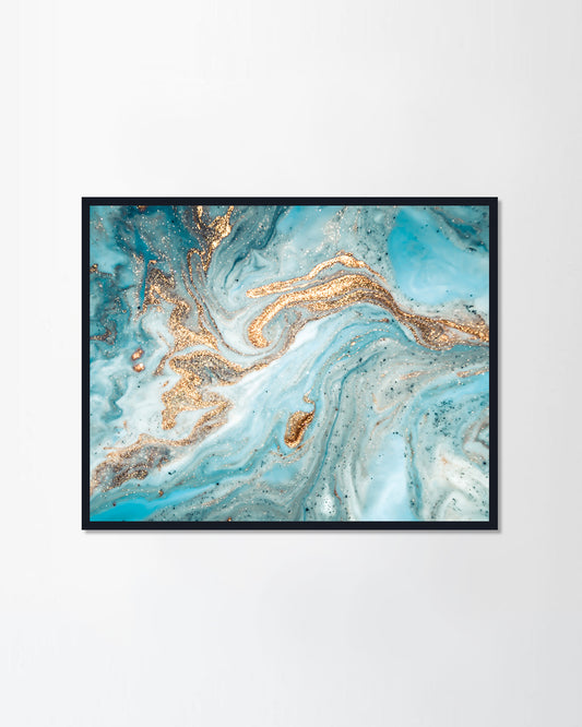 Marble texture. Eastern technique ebru.