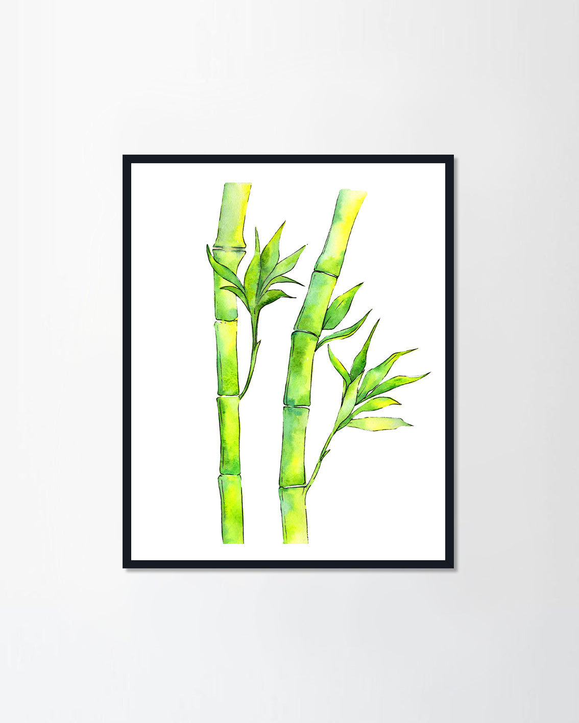 Tropical bamboo tree