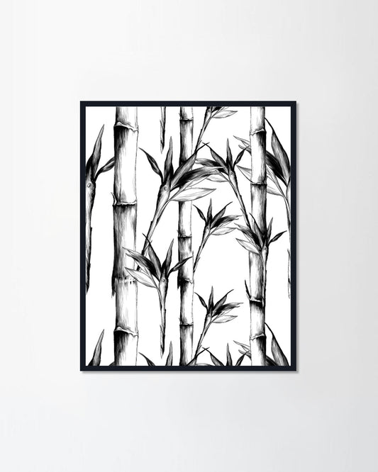 leaves branches stem bamboo
