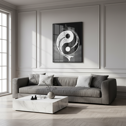 Yin yang symbol of harmony