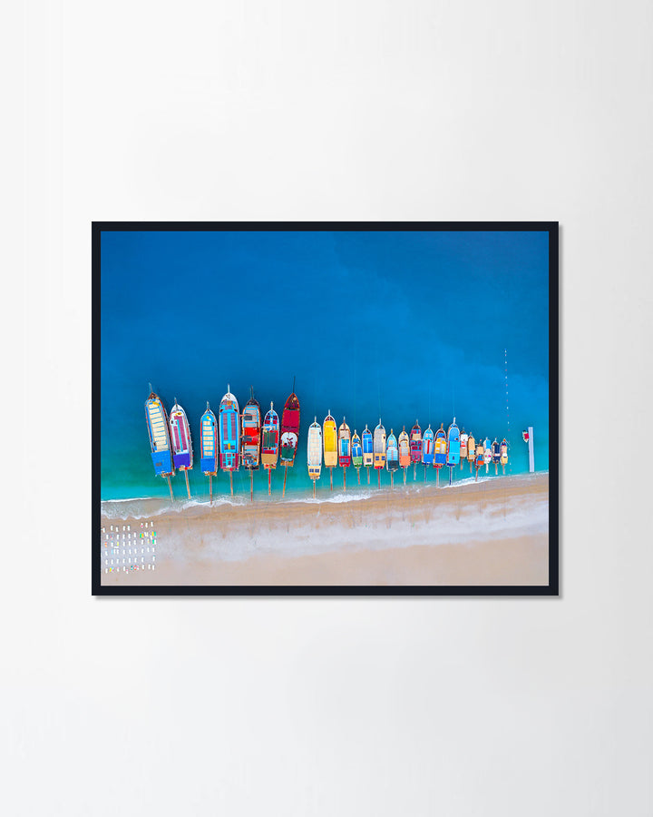 boats in mediterranean sea in Oludeniz, Turkey