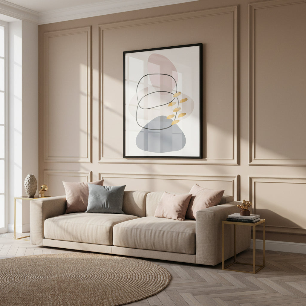 Soft earth tones